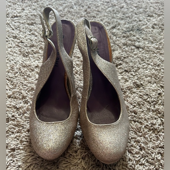 Steve Madden platform glitter heels - Picture 1 of 6